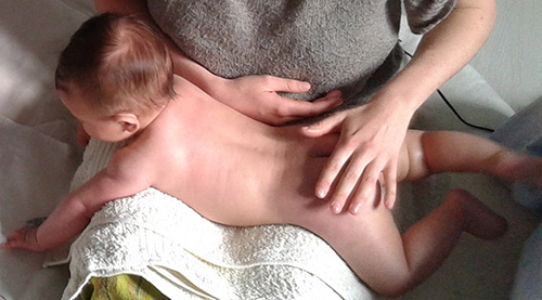 massage bébé image 1